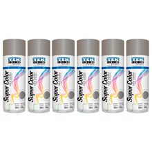 Kit 6 Tintas Spray Platina Tekbond Super Color 350mL