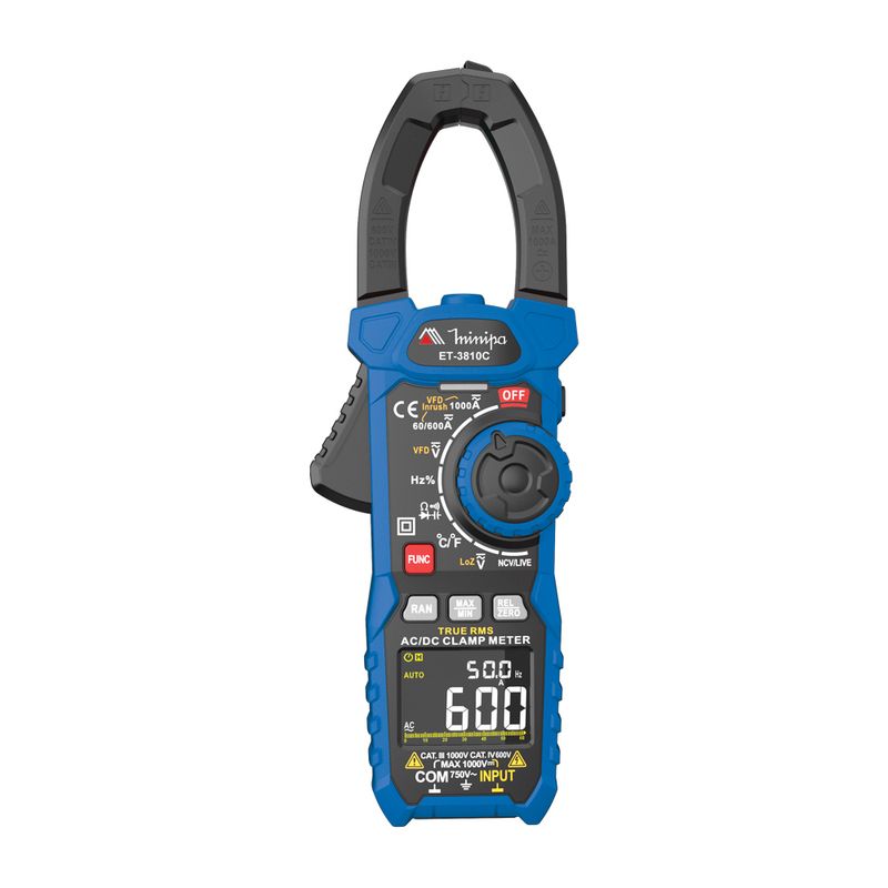 alicate-amperimetro-minipa-et-3810c-1000a