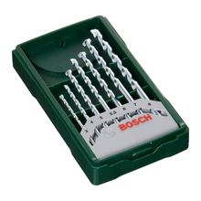 Jogo de Brocas para Concreto 3 a 8mm Bosch 7 Peças