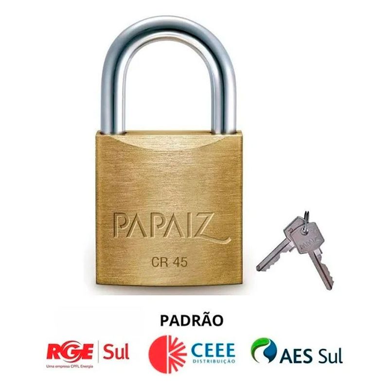 cadeado-papaiz-cr-45mm-standard-mk-padrao-rs-rge-ceee-aesul