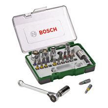 Jogo Bits e Soquetes Bosch Profissional 27 Peças com Adaptador