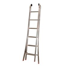 Escada Dupla Profissional 3,60/6,00 Metros Alulev DP111 Alumínio 2X11 Degraus 3 em 1