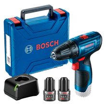 Parafusadeira e Furadeira 3/8" Bosch GSR 120-LI 2 Baterias 2,0Ah e Maleta