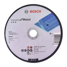 Disco de Corte Bosch 7" x 3 x 7/8" Standard para Metal