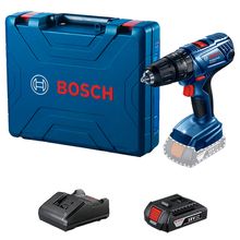 Parafusadeira e Furadeira de Impacto 1/2" Bosch GSB 180-LI com Bateria 18V, Carregador e Maleta