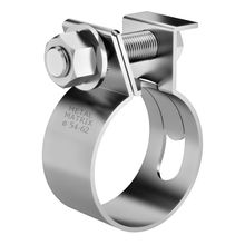Abraçadeira Tipo Mangote Metalmatrix Inox MSI L32mm