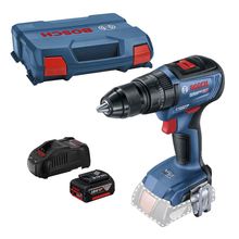 Parafusadeira/Furadeira Impacto 1/2" Bosch GSB 18V-50 com Bateria 5,0 AH e Carregador Rápido