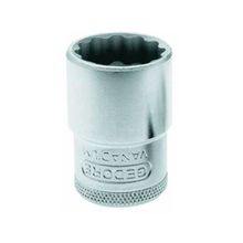 Soquete Estriado Gedore 015.101 Encaixe 1/2" X 10Mm
