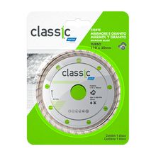 Disco Diamantado 110 X 20mm Norton Classic Turbo