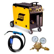 Kit Máquina de Solda MIG/MAG 277X Esab + Tocha TBI + Regulador de Pressão Famabras