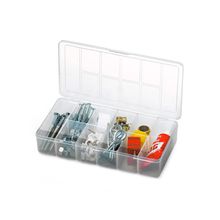 Organizador com Divisórias Transparente Nitronplast  4 X 20,5 X 11,8cm