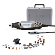 Micro Retífica Dremel 3000 com 2 Acoplamentos e 30 Acessórios