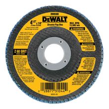 Disco Lixa Flap Zircônia 4.1/2" X 7/8" Dewalt DW8308 #60