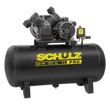 Compressor de Ar Schulz 105,50L PRO CSV 10/110 10PCM / 140PSI 2CV Monofásico