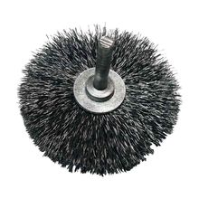 Escova Circular Diâmetro 75 X 13Mm Com Haste Aço Ondulado