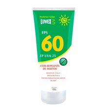 Creme Protetor Solar com Repelente Luvex FPS-60 120ml