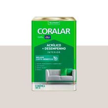 Tinta Acrílica Fosca Coralar Mais Desempenho Coral Branco Gelo
