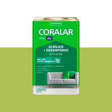 Tinta Acrílica Fosca Coralar Mais Desempenho Coral Verde Limão