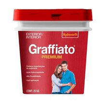 Graffiato Riscado Premium Hydronorth Branco Neve