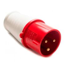 Plug Industrial 32A Vermelho 3 Polos Weg