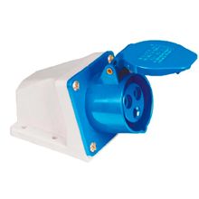 Tomada Industrial Sobrepor 32A 3 Polos Azul Weg