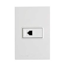Conjunto Montado 4X2 Tomada Rj11 4 Vias Delta Mondo Soprano