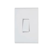 Conjunto Montado 4X2 1 Interruptor Simples 10A 250V Liz Tramontina Branco