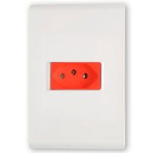 Conjunto Montado 4X2 1 Função Tomada 2P+T 20A 250V Liz Tramontina
