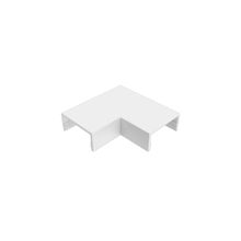 Cotovelo 90 Graus para Canaleta Sistema X Soprano Branco