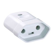 Plugue Fêmea 2P 250V Tramontina Branco