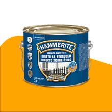 Tinta Esmalte Sintético Brilhante Hammerite Amarelo Coral