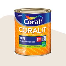 Tinta Esmalte Acetinada Coralit Total Coral Branco Permanente