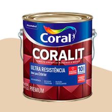 Tinta Esmalte Alto Brilho Coralit Ultra Resistência Coral Areia