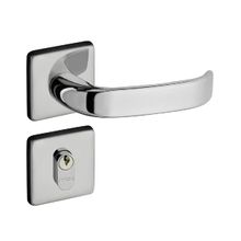 Fechadura Zamac Interna Roseta Quadrada Concept 413 Pado Cromado