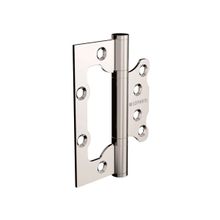 Dobradiça Sobrepor com Rolamento Soprano com 3 Peças Inox Escovado