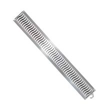 Ralo Linear Flat Tigre com Grelha Cromada