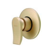 Acabamento de Monocomando Chuveiro 3/4" Meber Dourado Matte