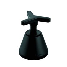 Acabamento para Registro 15 1/2" 3/4" 1" Meber Preto Matte