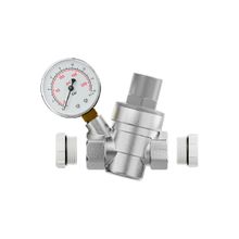 Válvula Redutora de Pressão com Manômetro 3/4" X 1/2" Blukit