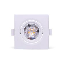 Spot Led Embutir Quadrado Alltop Mr16 38° Taschibra 6500K