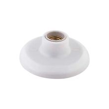 Plafon com Soquete Porcelana E27 4A 250V Tramontina Branco