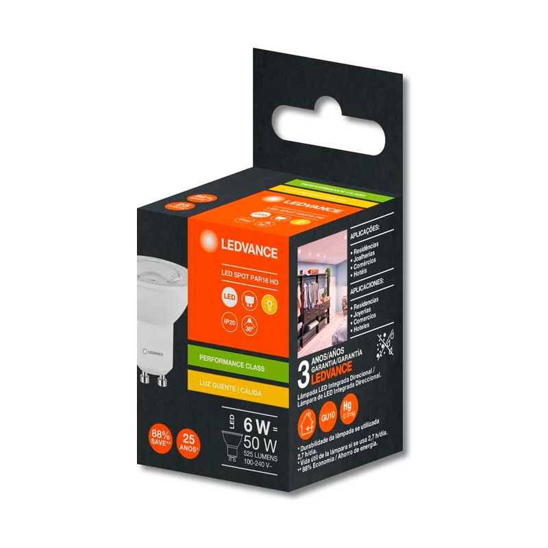 lampada-led-dicroica-par16ho-36-graus-gu10-ledvance-2700k