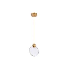 Pendente Led Zoe 3W Nordecor 3000K Dourado