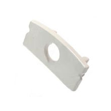 Tampa com Furo para Perfil Risqué Avant com 10 Peças 17 X 8mm Branco