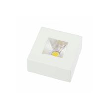 Spot Led Sobrepor Quadrado Authentic 5W Avant 3000K Branco
