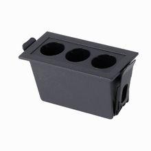 Spot Led Downlight Powerus 3 Leds 3000K Preto 6W Nordecor