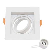 Spot de Embutir Quadrado Recuado MR16 Conecta Taschibra
