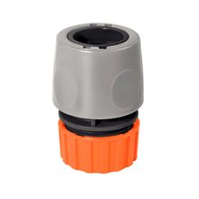 Engate Rápido com Aquastop Plástico para Mangueira 1/2" Tramontina
