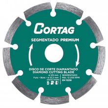 Disco Corte Diamantado Segmentado Premium Cortag