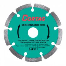 Disco Corte Diamantado Segmentado Eco para Concreto Cortag